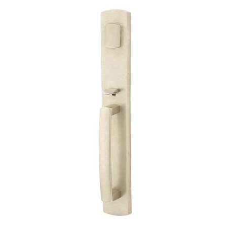 Emtek Tumbled White Bronze Handleset 451923CRTWBRH 451923CRTWBRH